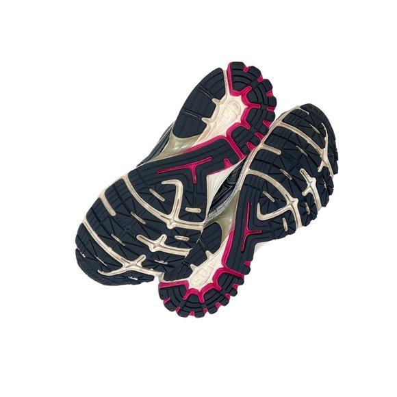 Brooks Ravenna 5 Womens 9M Pink Gray Mesh Running Athletic Shoes - Picture 7 of 12